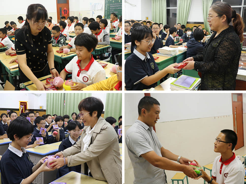 品月饼赏圆月 共度欢乐中秋  师生共度传统中秋佳节