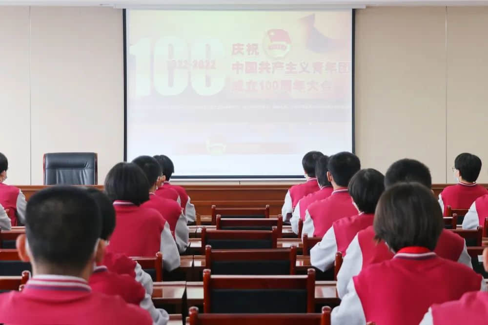 弘扬青春精神 贡献青春力量｜石家庄私立第一中学举办迎接建团100周年主题团日活动