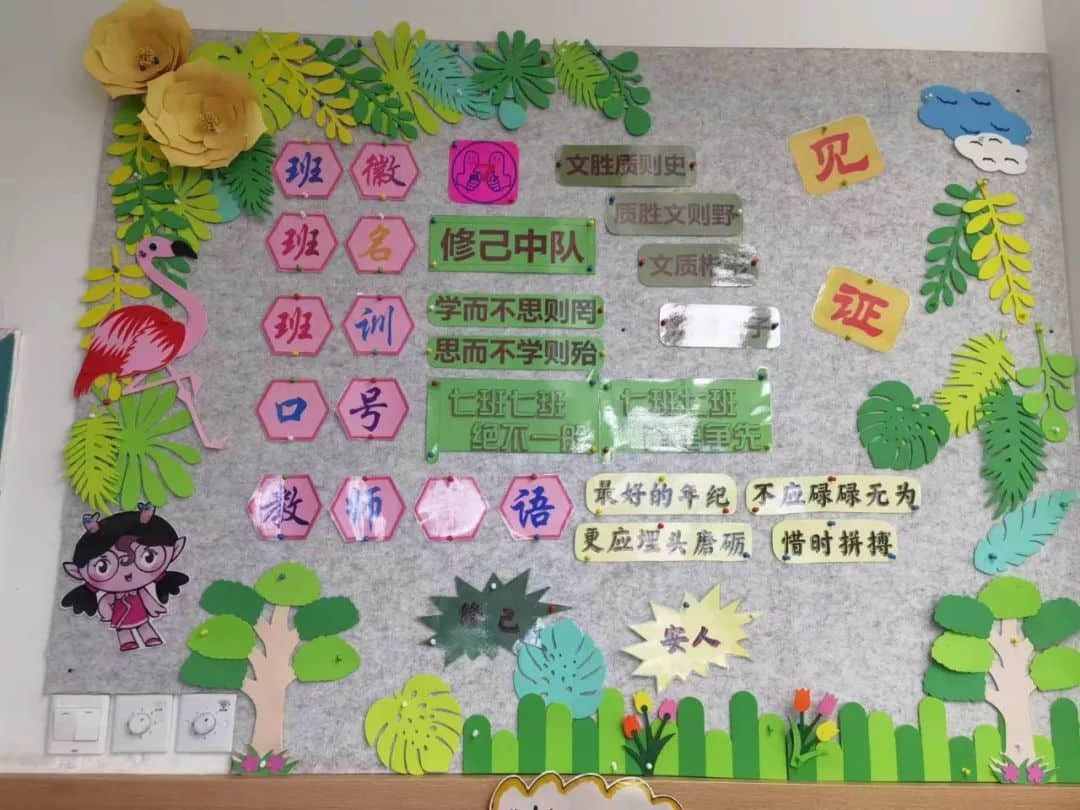 【立小•完美教室】一栏一角显温馨 一班一品展特色｜私立一中附属小学班级文化展示