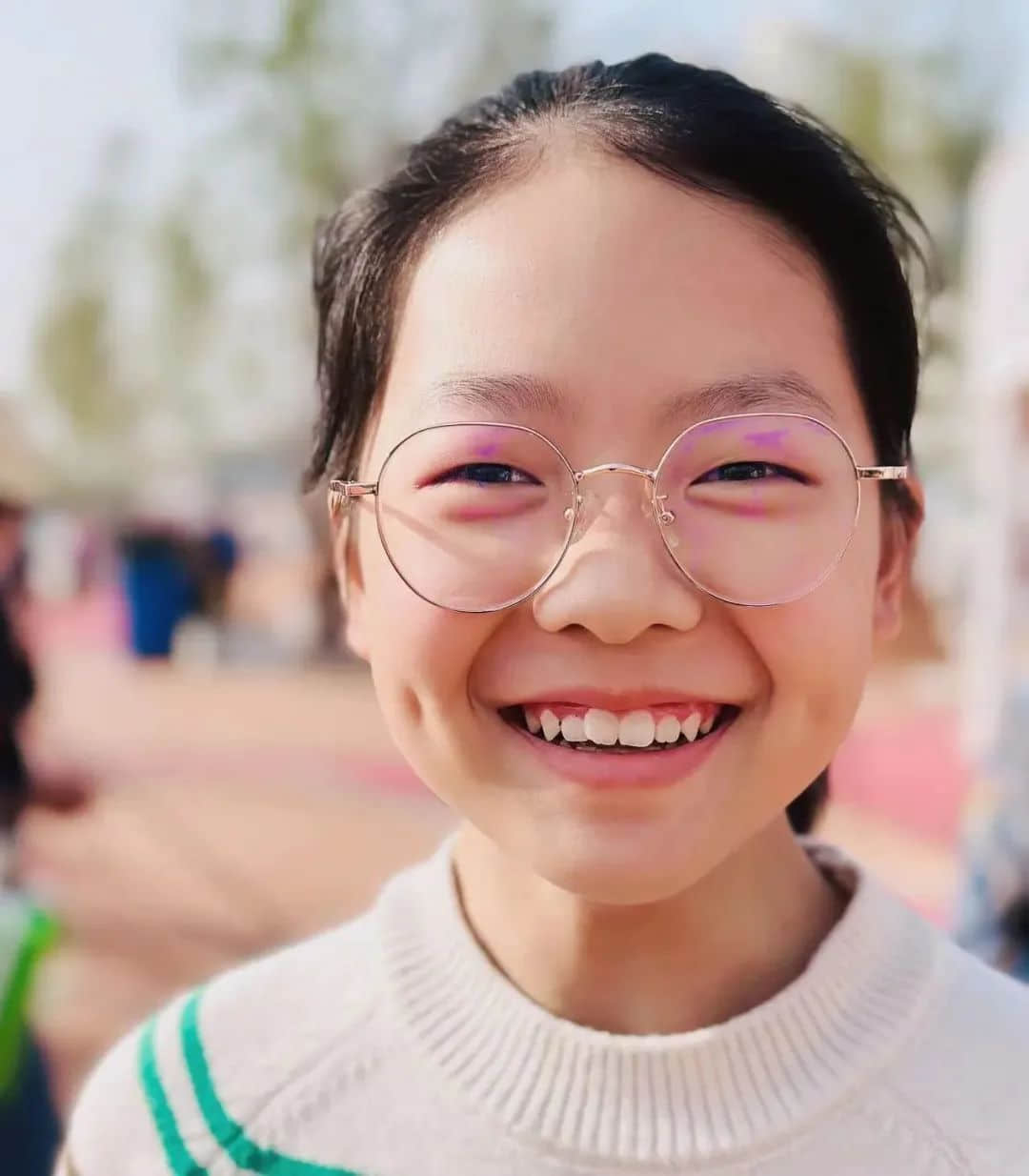【立小•校园微景观】你笑起来真好看｜冬日笑脸最童年