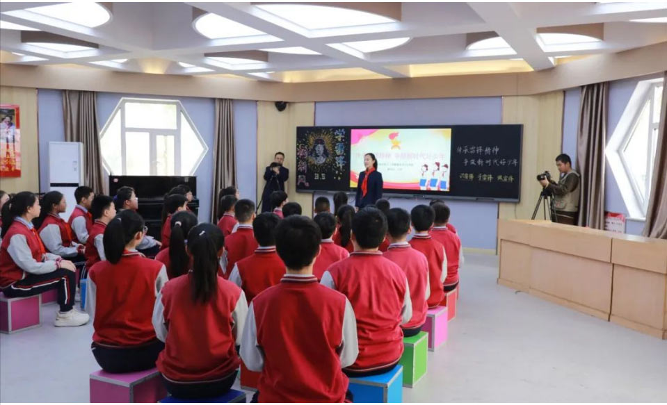 中央电视台CCTV栏目组走进石家庄私立第一中学