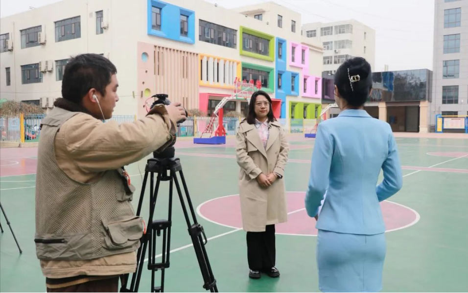 中央电视台CCTV栏目组走进石家庄私立第一中学