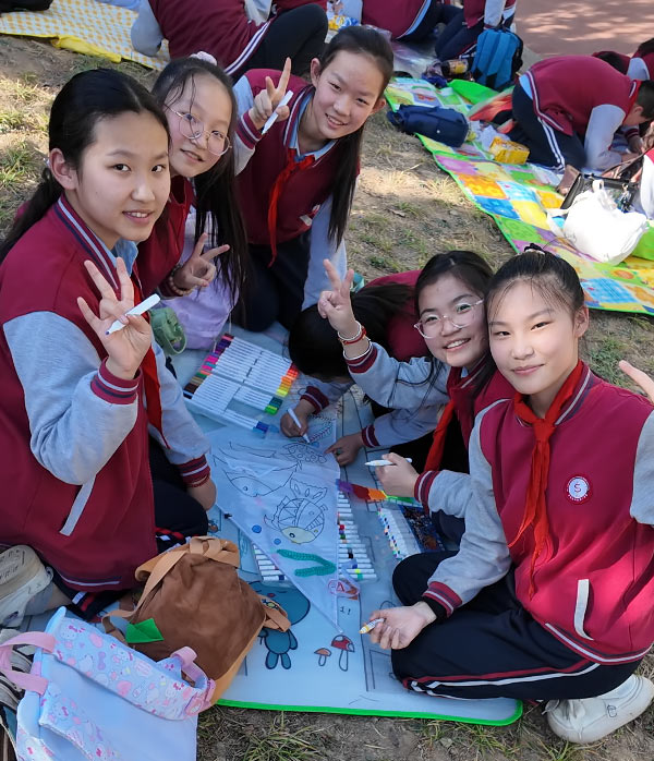 【立小•德育】春日从画笔出发 邂逅六年级那炫彩的百日时光