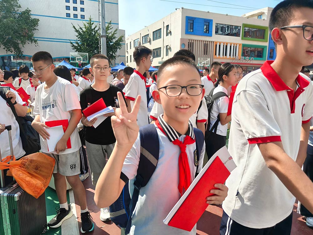 梦想启航，温暖相遇！石家庄私立第一中学新生报到日全程高燃