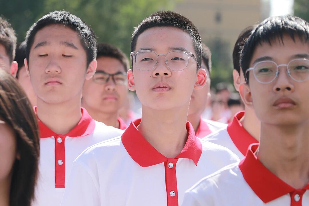 国旗飘扬 习惯筑梦丨石家庄私立第一中学升旗仪式