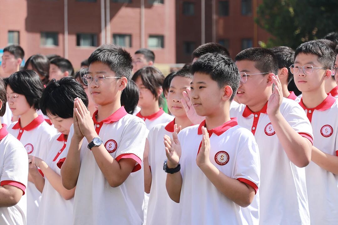 国旗飘扬 习惯筑梦丨石家庄私立第一中学升旗仪式