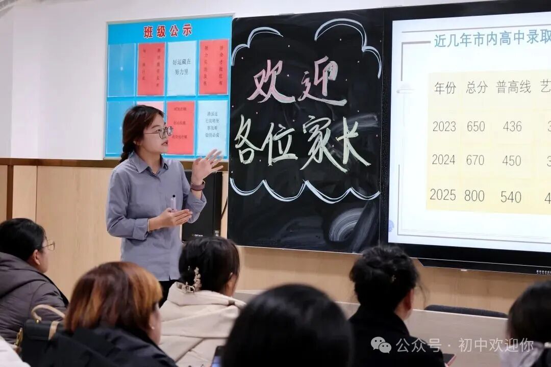 心向暖阳凝合力，家校共筑成长路 | 私立一中初中部家长会