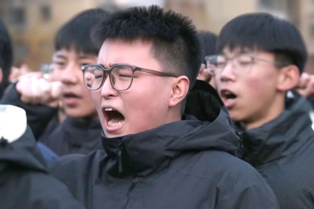 竞学冬三月，冲刺期末丨高一B部“对子班挑战赛”火热开战