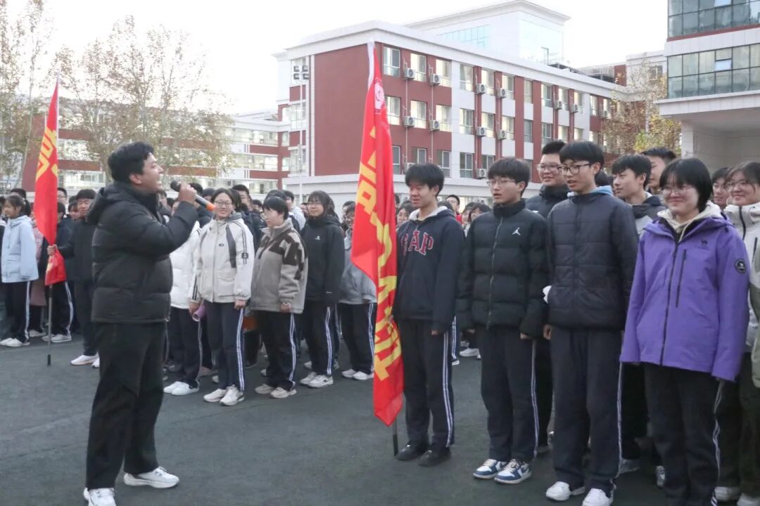 竞学冬三月，冲刺期末丨高一B部“对子班挑战赛”火热开战