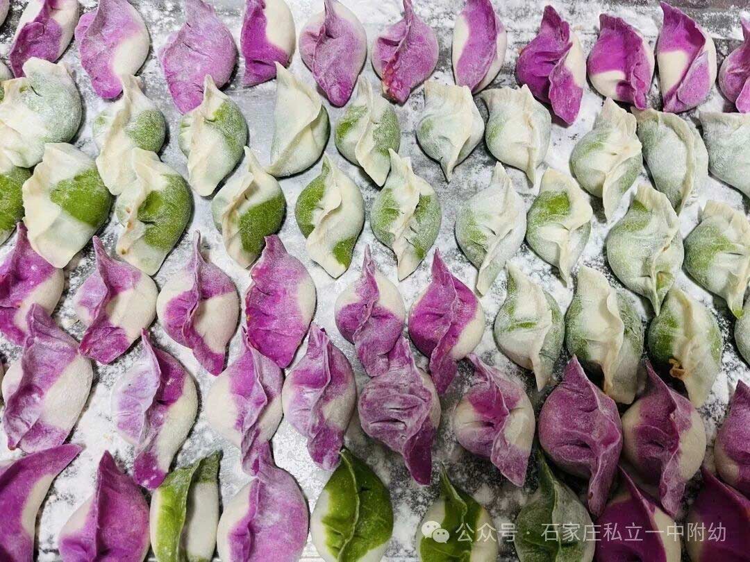 【私立一中幼儿园】冬至吃饺子啦！