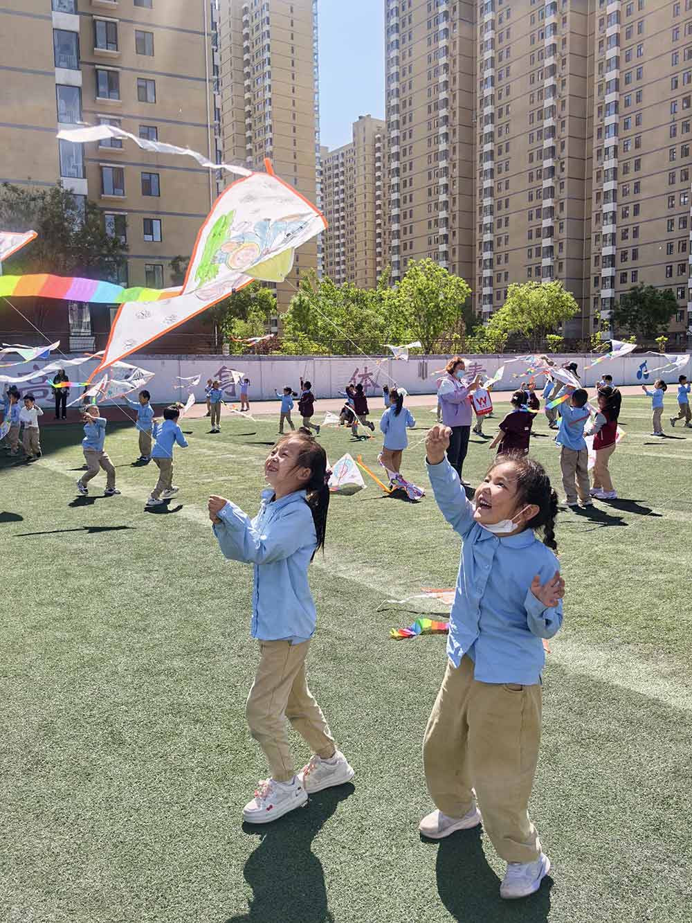 风筝舞动童年，彩绘衔接时光——石家庄私立一中附小衔接部风筝节欢乐启航