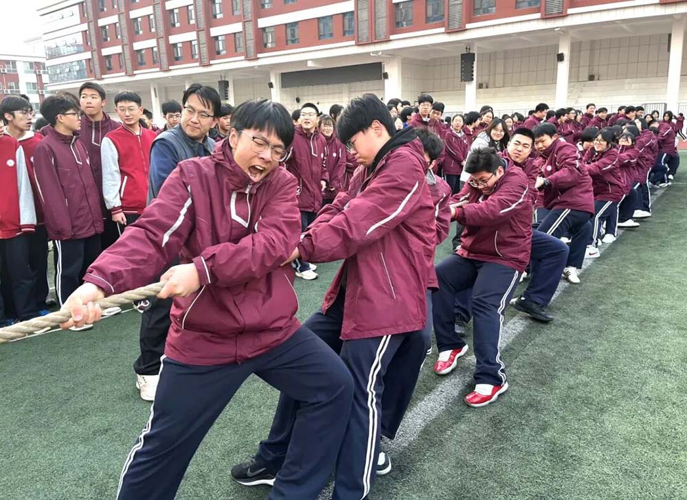 力拔山兮气盖世！丨私立一中高中学子迎元旦拔河比赛圆满举行