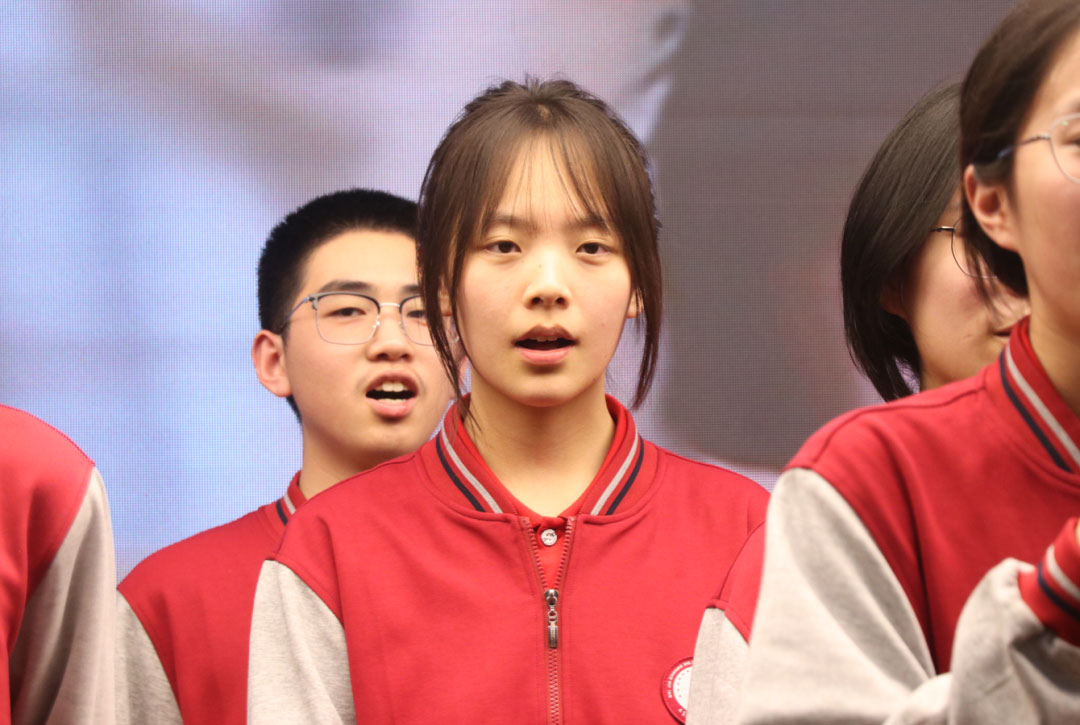 歌声嘹亮 青春当燃丨 高一B部班级合唱比赛燃爆现场！