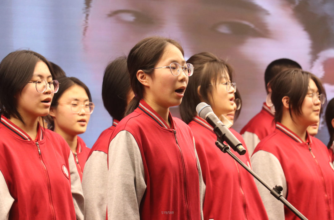 歌声嘹亮 青春当燃丨 高一B部班级合唱比赛燃爆现场！