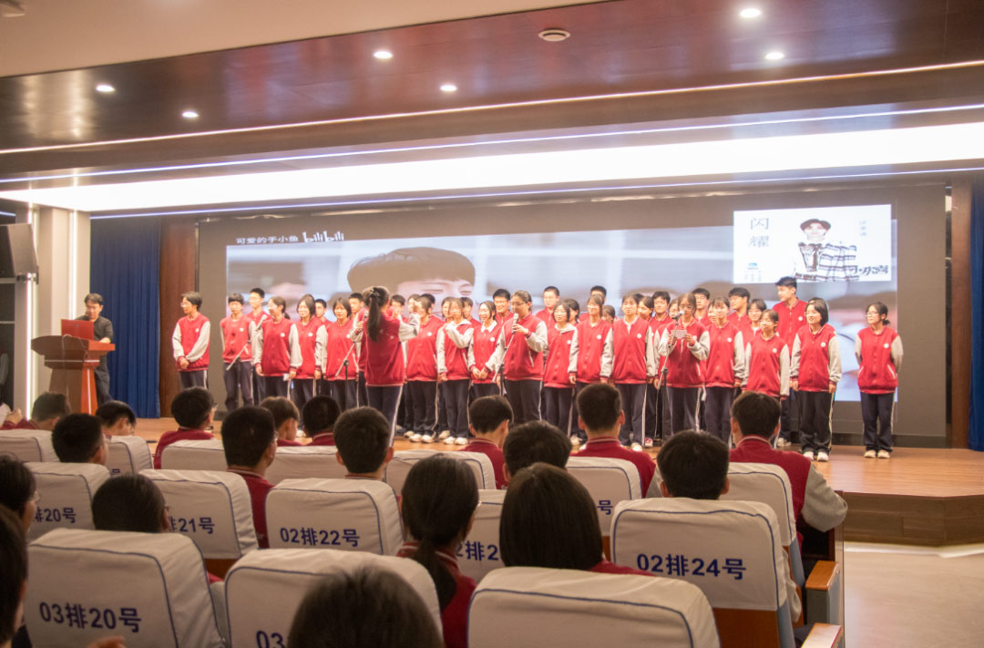 歌声嘹亮 青春当燃丨 高一B部班级合唱比赛燃爆现场！