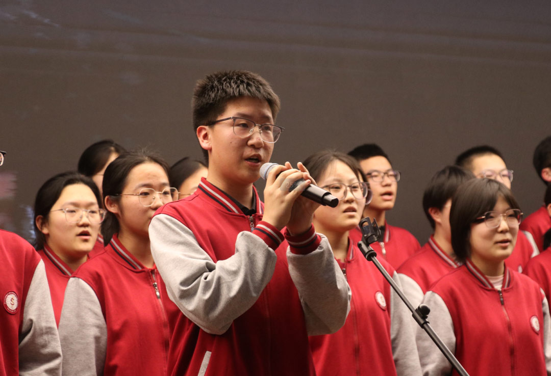 歌声嘹亮 青春当燃丨 高一B部班级合唱比赛燃爆现场！
