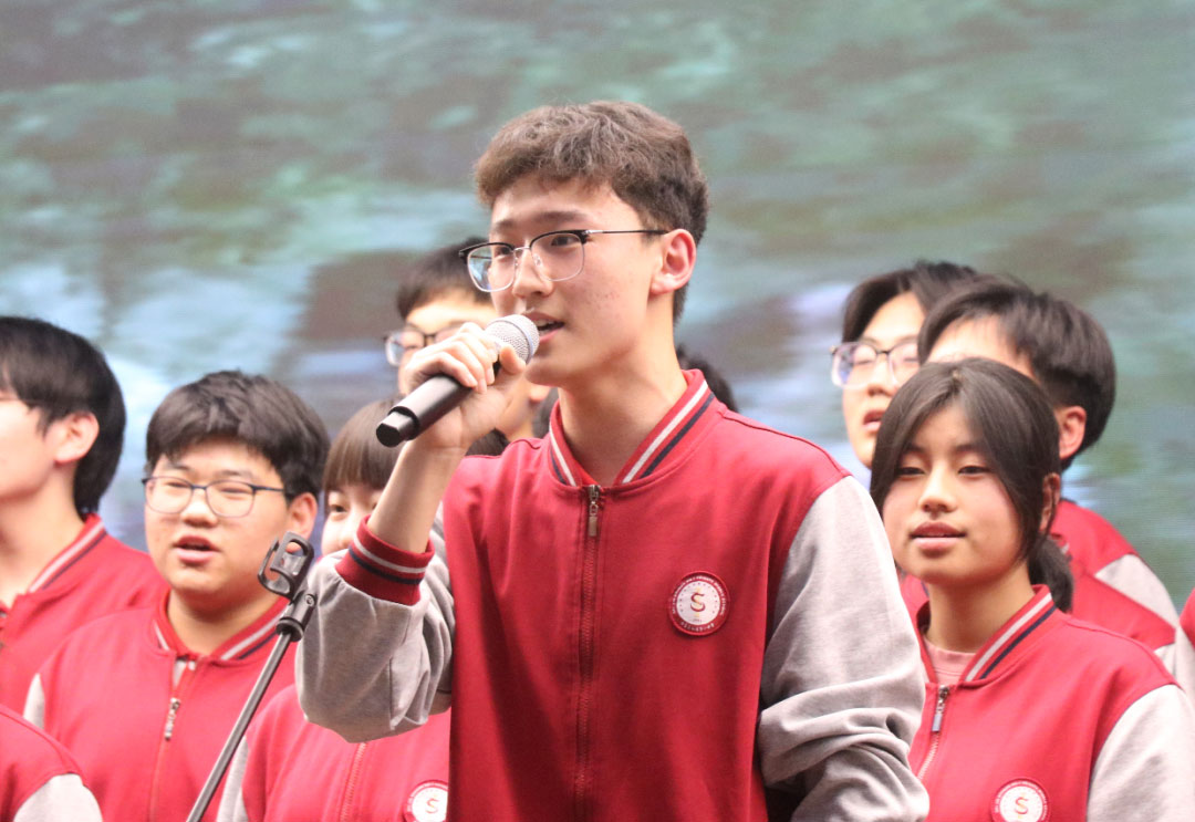 歌声嘹亮 青春当燃丨 高一B部班级合唱比赛燃爆现场！