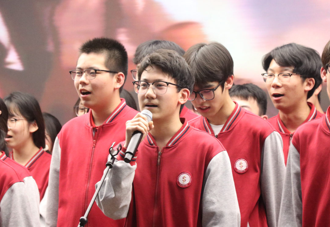 歌声嘹亮 青春当燃丨 高一B部班级合唱比赛燃爆现场！